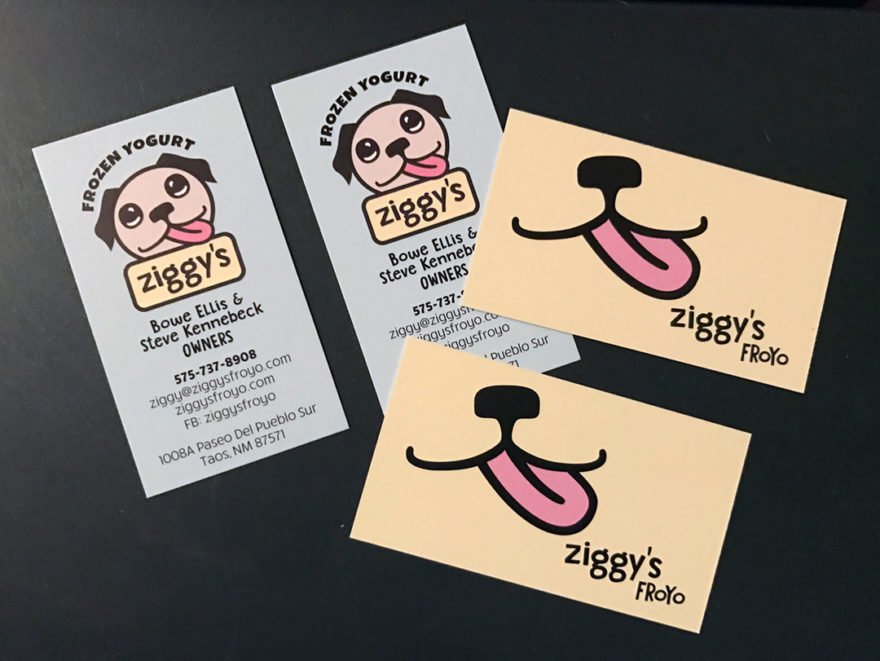 Ziggy's Business Cards